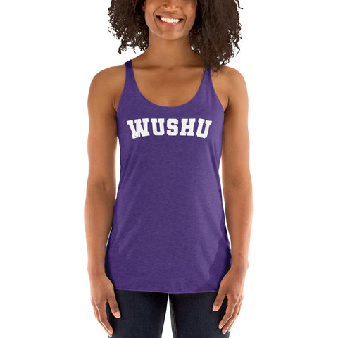 WUSHU - Collegiate Design - Women's Racerback Tank